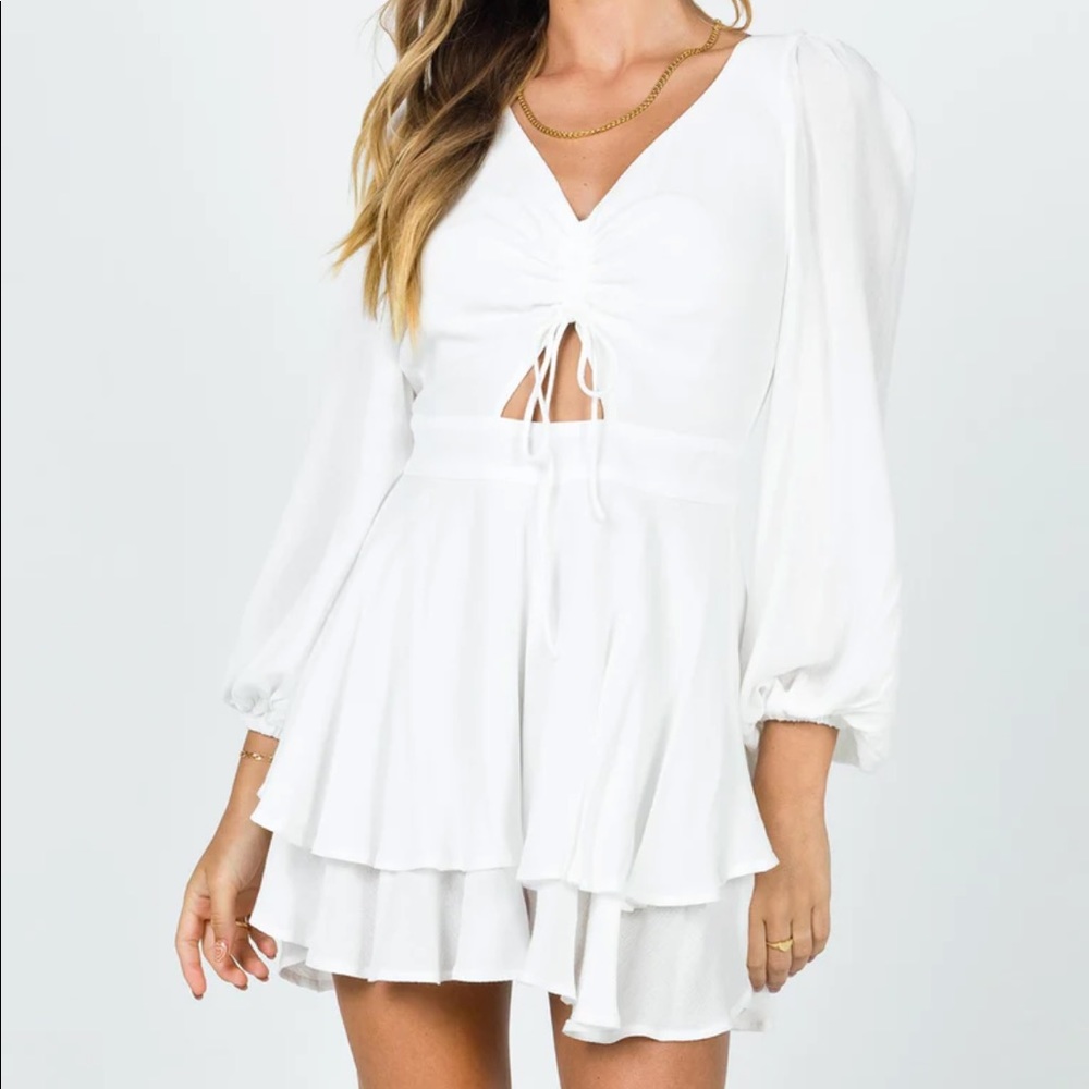 Princess Polly - Patel Romper White